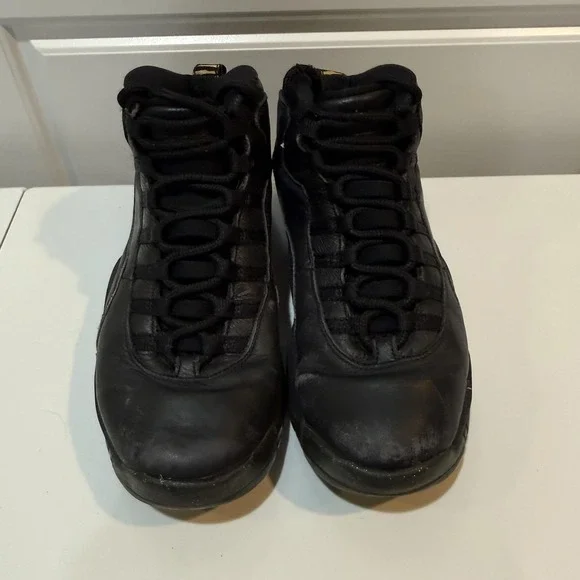 Jordan Air Jordan 10 Retro NYC Shoes Mens Size 8 Black Basketball 310805-012 - Picture 2 of 7